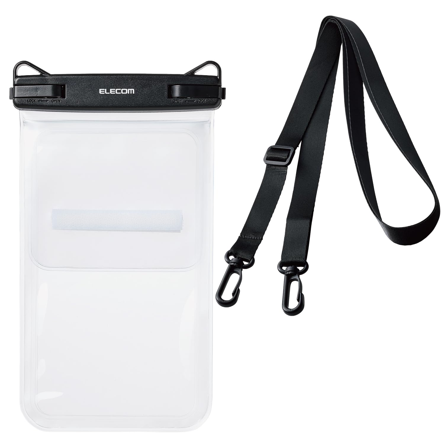 

ELECOM Waterproof Smartphone Face Lock Lever for Smartphones inches and Fits Smartphones up to Fits Smartphones up to Face Lock Lever Fits Smartphones чёрный