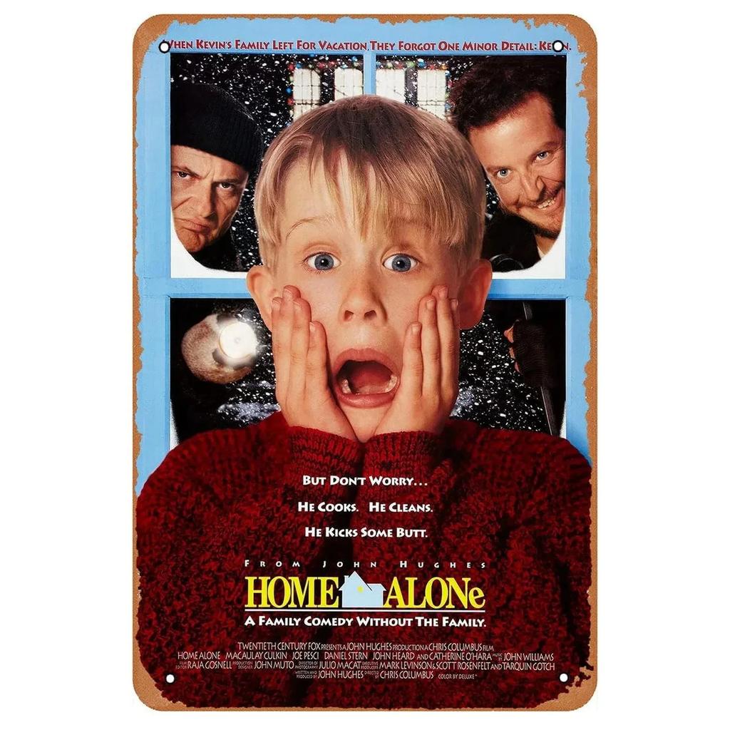 Metal Poster Classic Moive Tin Sign Metal Plaque Poster for Bar Club Wall Decor Retro Home Bedroom Vintage Wall Plate Pendant