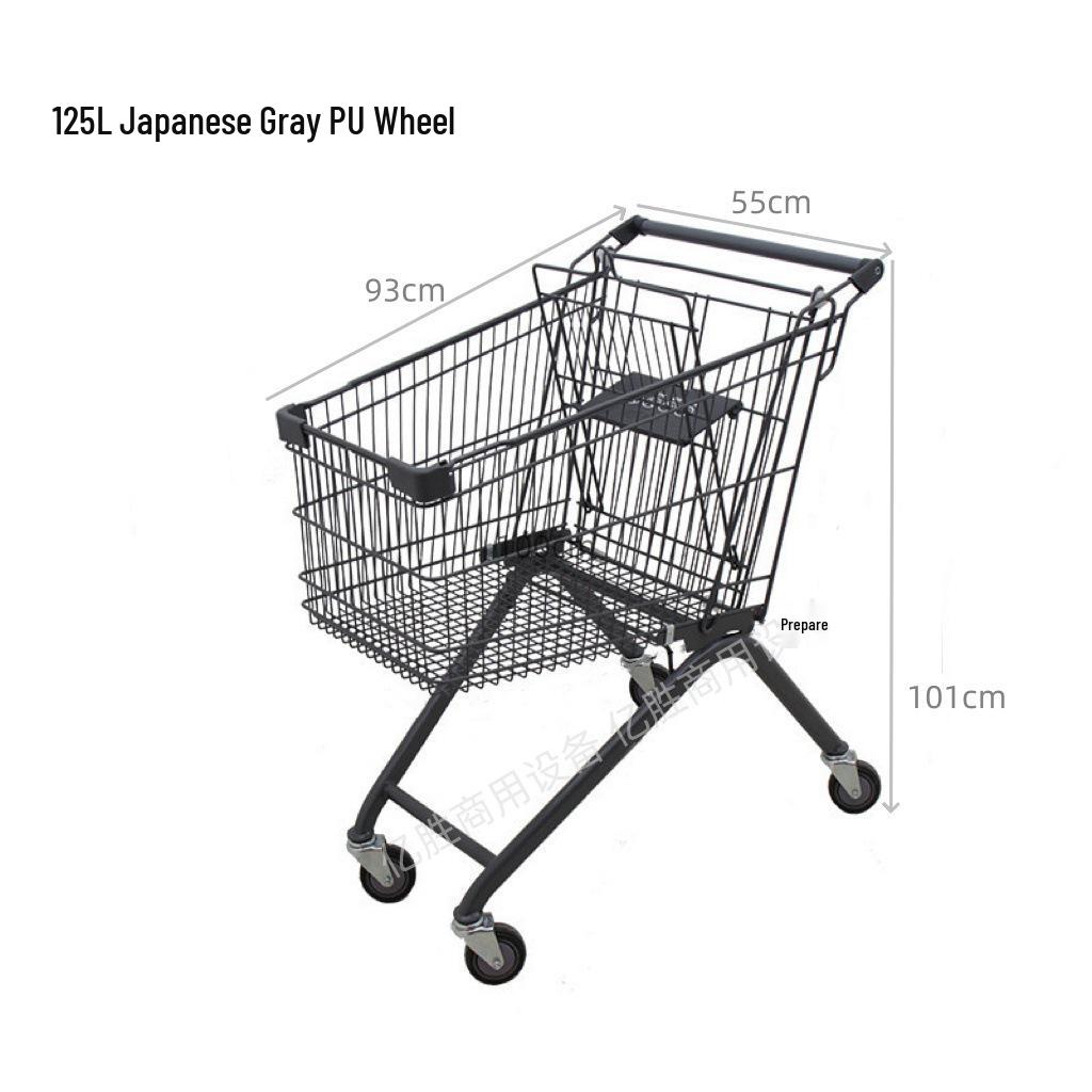 European Shopping Cart for Supermarkets, Malls, and Grocery Stores