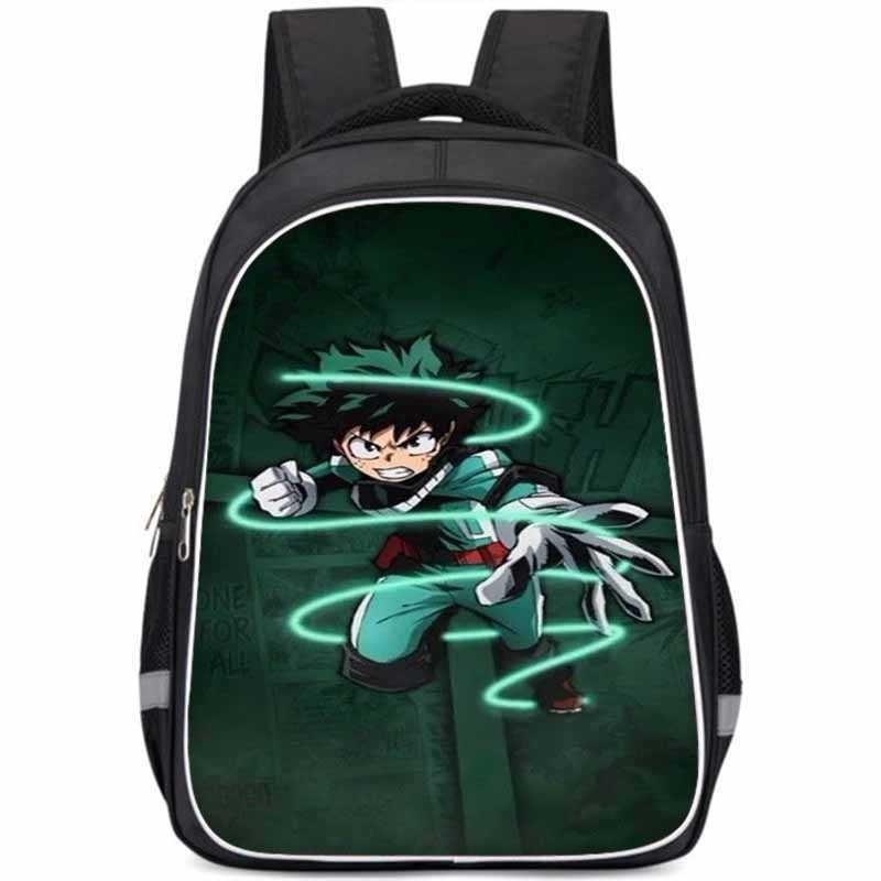 My Hero Academia Large Capacity Lightweight Oxford Fabric Backpack For Kids