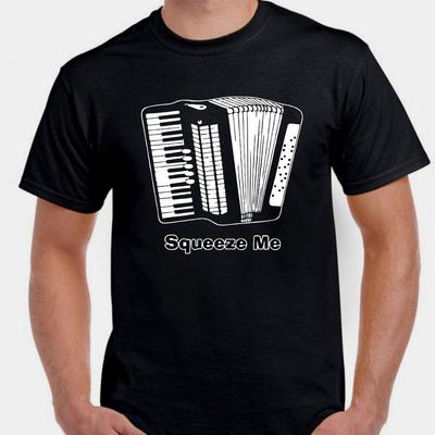 Squeeze Me Squeezebox Accordion Music Musician Band Tee Who T Shirt