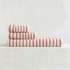 Premium Cotton Striped Towel Set Thick Absorbent Antibacterial Bath Hand Face Home Gym Travel