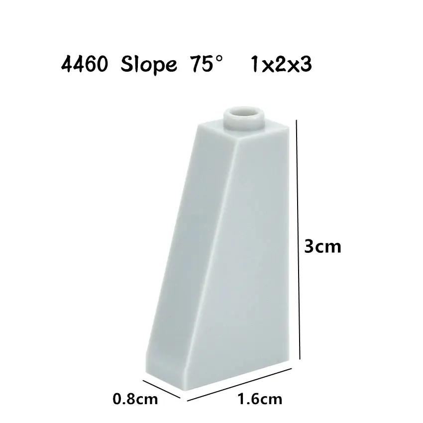Non-Toxic Moc Compatible 4460 6048 Diy Building Blocks Slope 75° Slope 65°Thick Figure Bricks Educational Creative Toys For Children Gifts
