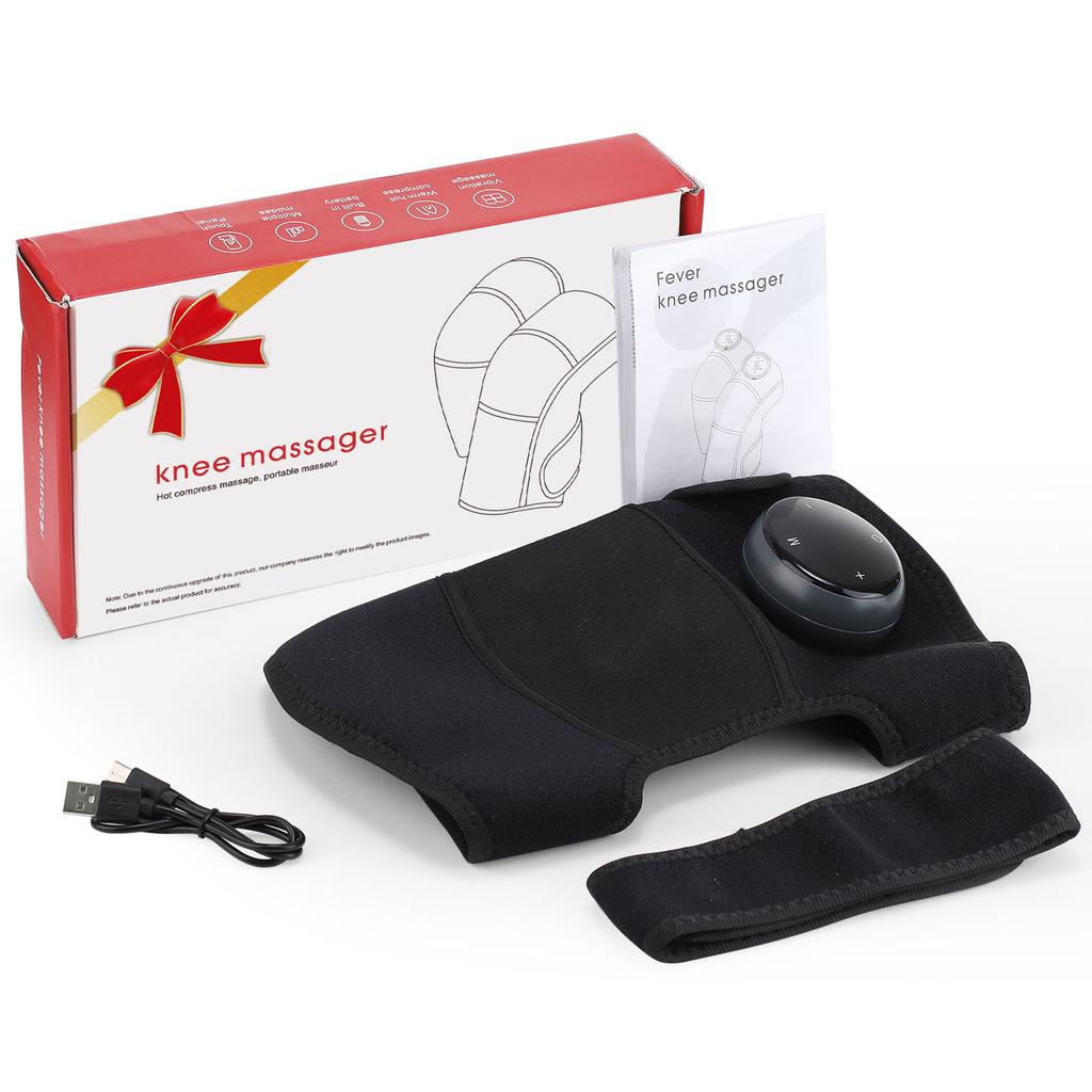 Heating Massage Knee Pad Shoulder Elbow Smart Vibration Hot Compress Protemote Blood Circulation Muscle Relax Joint Massager