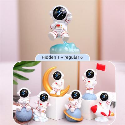 Cute Astronaut Blind Box Decor: Creative Desktop & Car Ornament, Student & Kids Gift