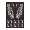 Tool Henna Stencil Body Art Sticker Template Temporary Tattoo Stencil Hollow Drawing Template