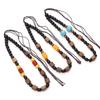 Manico con Corda per Appendere in Perline di Legno con Ali 12-14cm per Fai da Te Gioielli Artigianato Decorazione Accessori