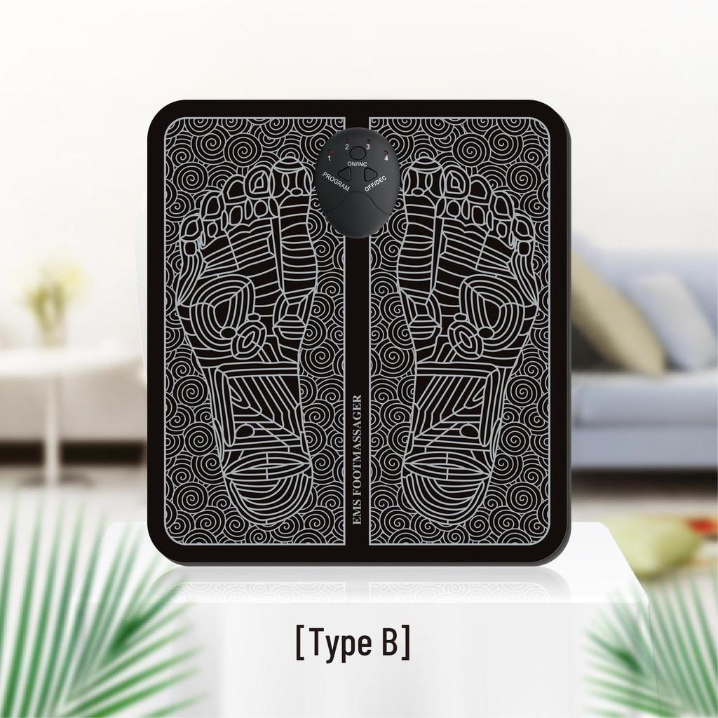 Sole Pulse EMS Foot Massager Pad – USB Rechargeable Electric Magnetic Therapy