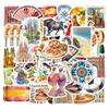50 Spanish Aesthetic Graffiti Stickers for Guitar, Notebook, Suitcase, Skateboard