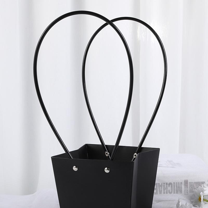 Przenośne pudełko na kwiaty wodoodporny papier torebka kraftowa torebka prezentowa na imprezę