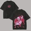 New One Piece Zoro Graphic T Shirt Men Women Vintage Wash Short Sleeve Tee Summer Anime Print Cotton Streetwear Casual