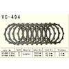 10 Pcs Motorcycle Friction Clutch Disc Plates For Kawasaki VN1700 Vulcan 1700 Classic Nomad Vaquero Voyager 2009-