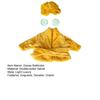 Yousheng Porch Goose Lady Outfit Cute Bathrobe with Cucumber Slices And Shower Cap Plastic Lawn Goose Statue Costume Outdoor Garden Decoration