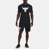 Under Armour Project Rock Brahma Bull Short Sleeve T-shirt 'Black Ivory' Men's 1361733-003