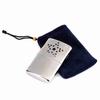 Portable Hand Warmer Outdoor Portable Lightweight Metal Hand Warmer with Pouch for Fishing Camping Hiking Hand Warmer with Pouch