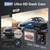3 kamera Auto DVR 1080P Dash Cam Innenraum Kabine Mini Fahrzeug Drei Weg Kanal DVRs Recorder Video Registrator Dashcam Camcorder