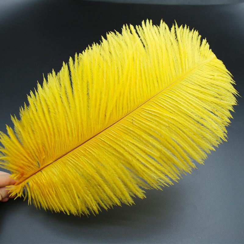 Красочные страусиные перья 30-35 см — фото 13