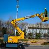 Self-Propelled Articulating Boom Lift: 8-20 Meters, 360° Rotation, Hydraulic High-Altitude Platform