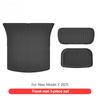 Floor Liners and Seat Back Pads for New Tesla Model Y Juniper 2025 All-Weather Waterproof TPE Trunk Mats Foot Mats Car Part