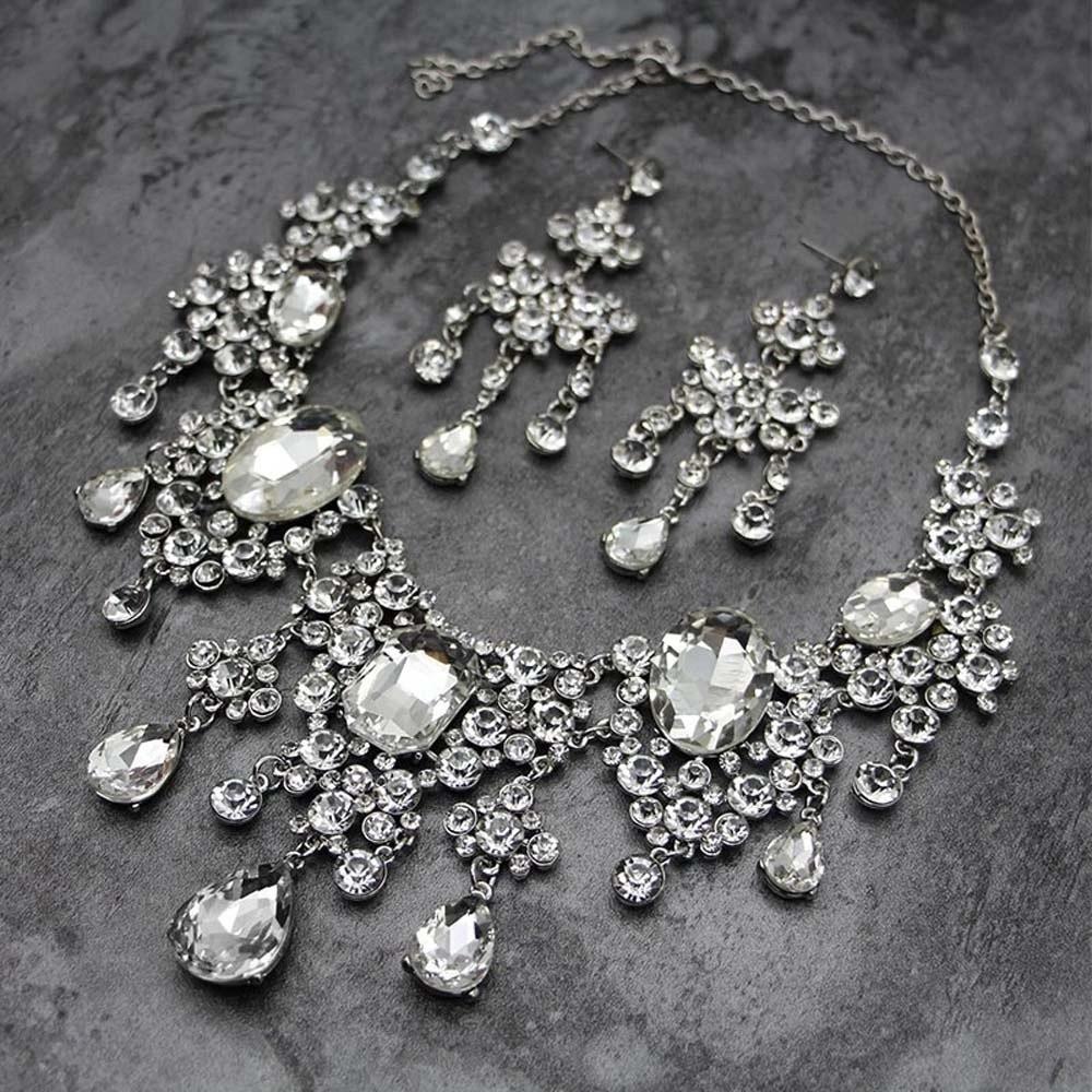 Baroque Greek Goddess Jewelry Kit Rhinestone Rhinestone Jewelry Set  Lady