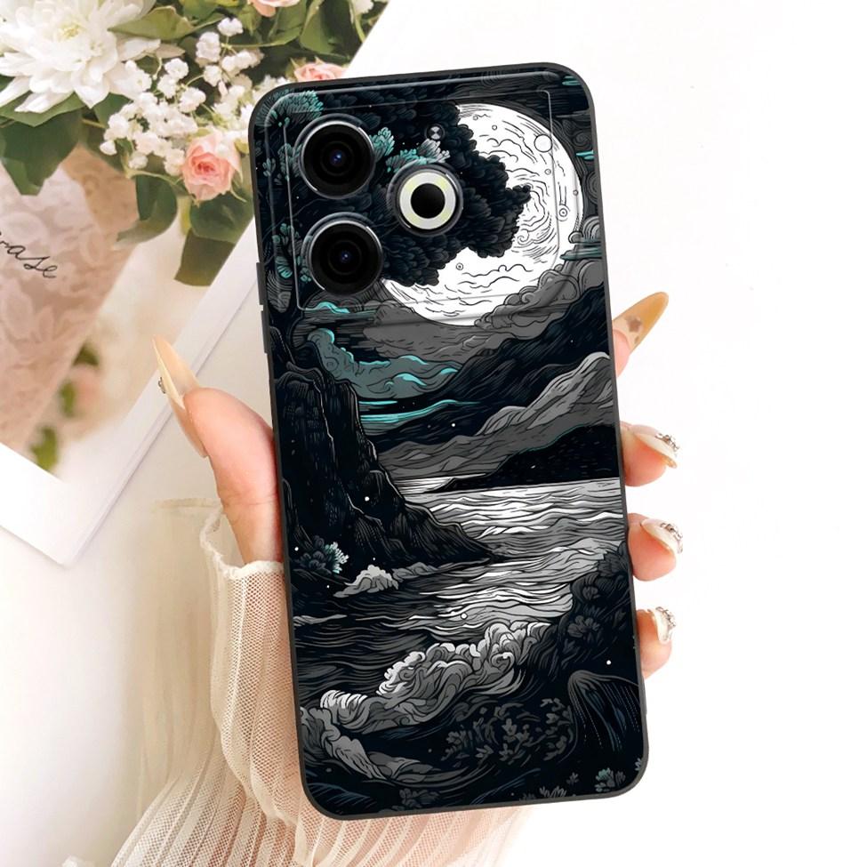 Handyhülle Für Tecno Pova 6 Neo 4G Hülle Mode Cartoon Niedlich Lustig Bemalt Silikonhülle Für Techno Pova 6Neo 4G