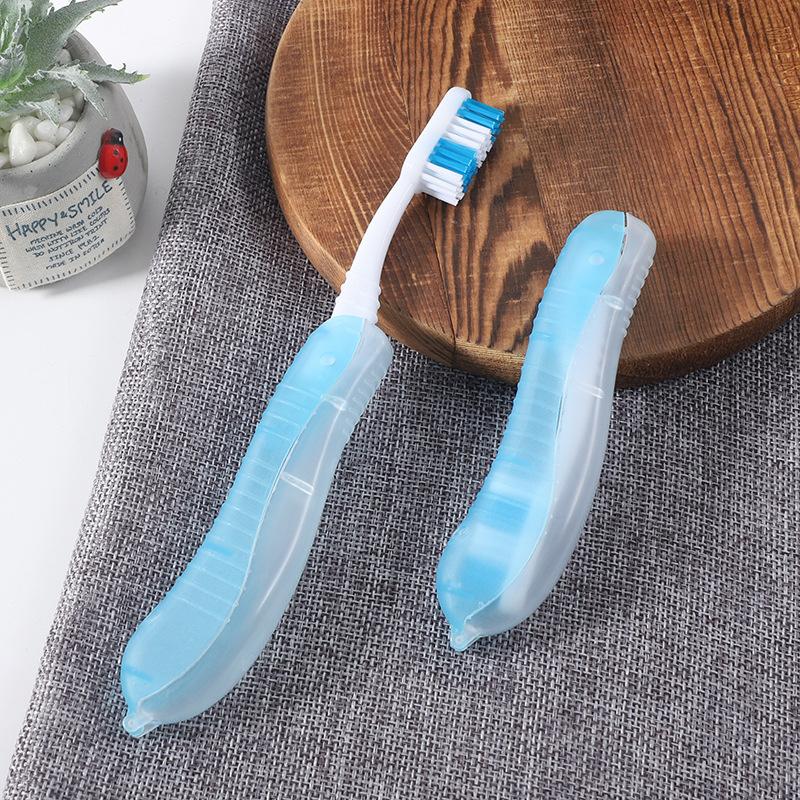 Hygiene Oral Portable Disposable Foldable Travel Camping Toothbrush Hiking Tooth Brush Tooth Cleaning Tools Folding Toothbrush