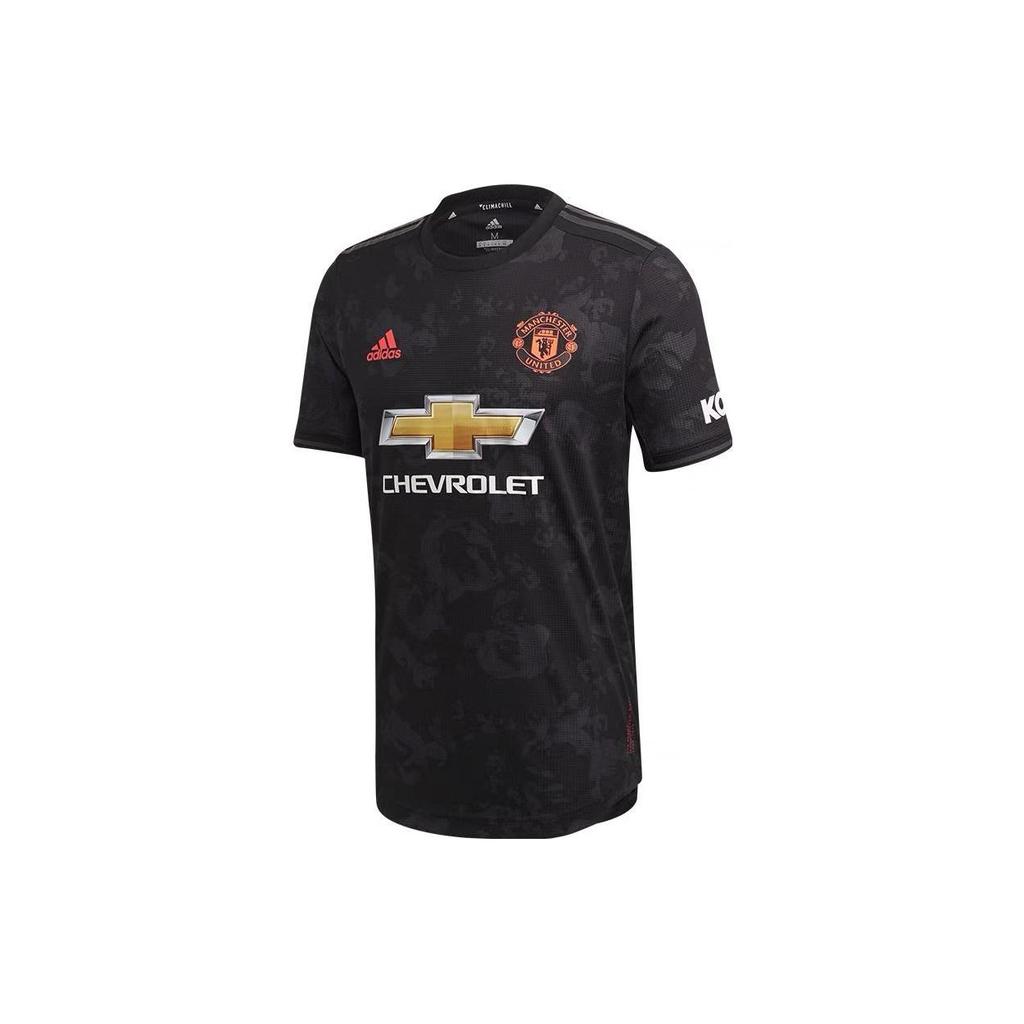 Adidas Soccer Jersey 19/20 Season, Manchester United Unisex Black ED7391