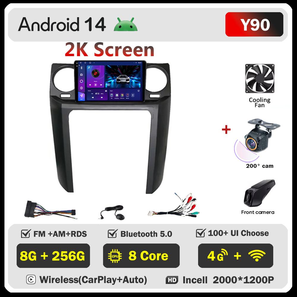 For Land Rover Discovery 3 2004 - 2009 Carplay Auto Screen Wireless Android Auto Car Intelligent Systems AutoMotive 8 Core DSP