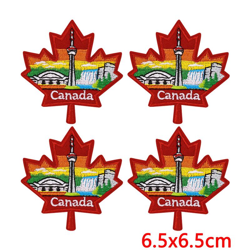 10Pcs USA Independence Day Embroidery Patches, Flag Eagle Bow Iron On Patches for Clothing Backpack Jeans DIY