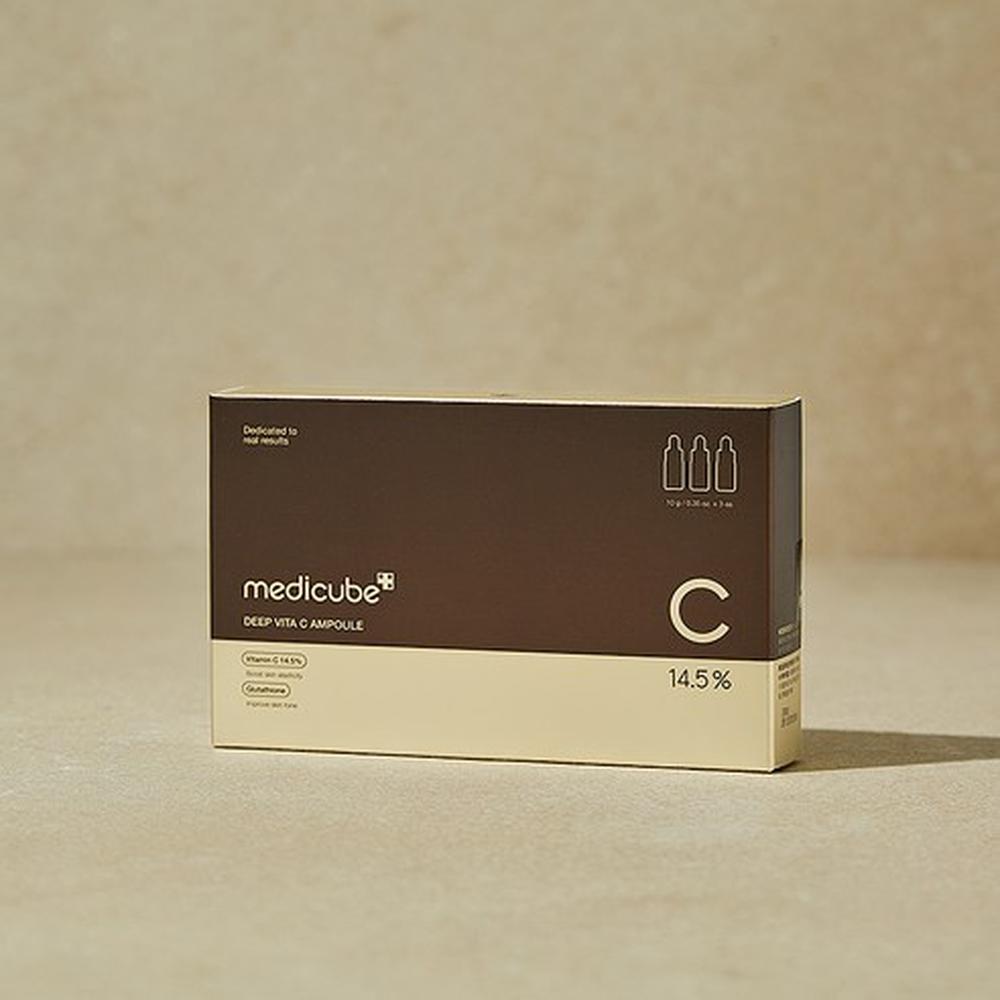 Medicube Deep Vita C Ampoule 2.0 30g (10g x3) - Brightening Vitamin C Care, Korean