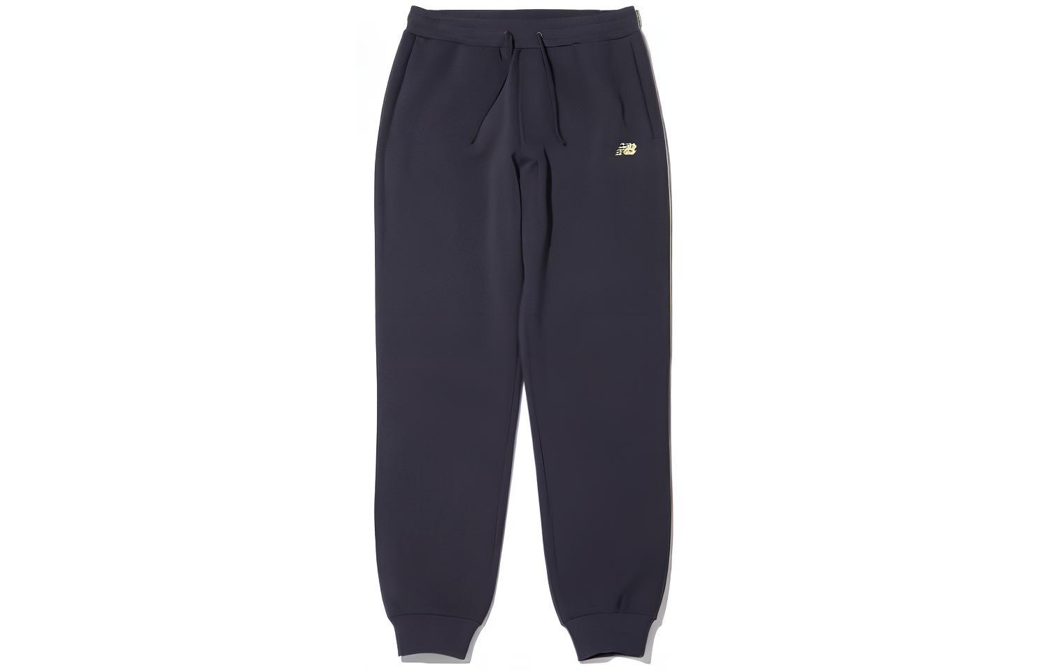 New Balance SS24 Knitted Sweatpants Unisex Dark Blue amp41352-ecl 2XL