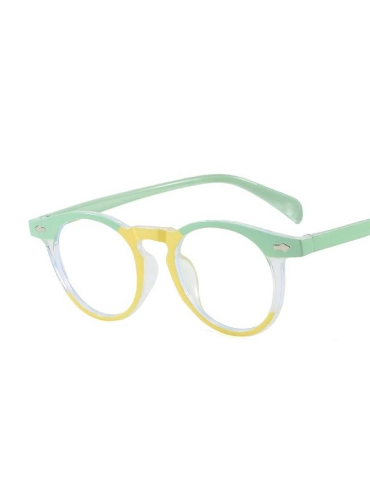 Circular Sun Glasses Glasses Ladies Men Luxury Designer Style Style Classic Rivets Sun Eyeglasses Driving Vintage Fashionable Eyewear Spectacle