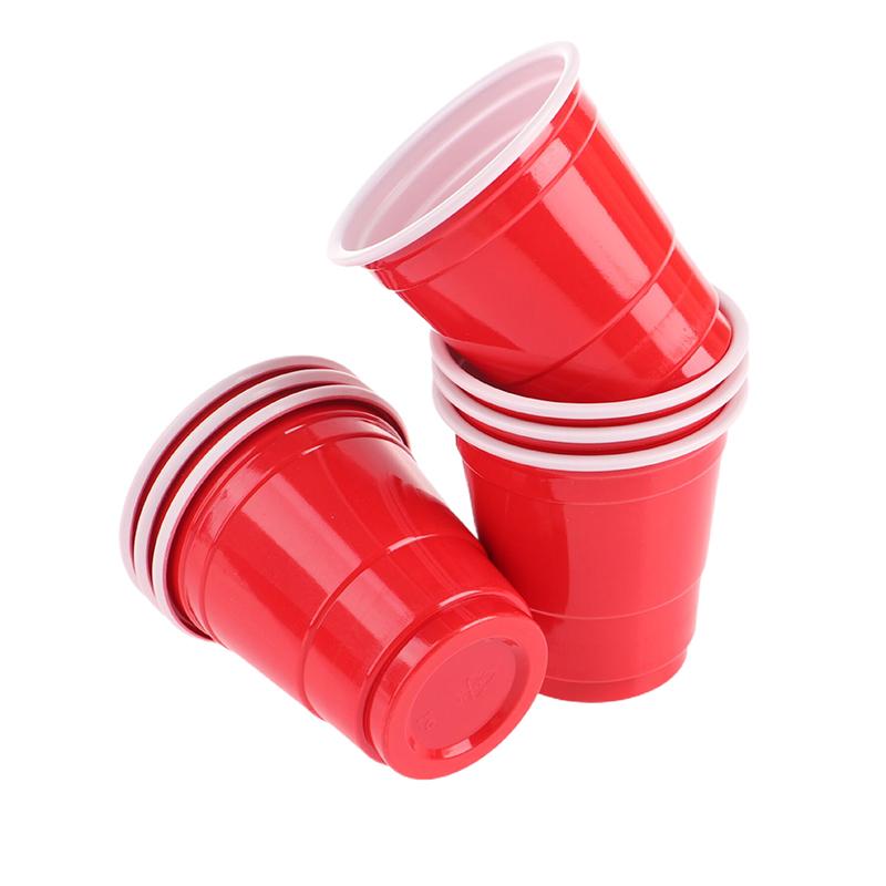 50Pcs 2Oz Disposable Plastic Cups For Baby Shower Christmas Wedding Birthday Party Decor Drinking Cup Bar Restaurant Supplies