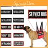 Pet Patch For Pets Do Not Pet Therapy Dog Training Service Black And White English 9*4cm