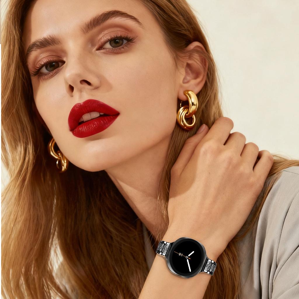 Curea din oțel inoxidabil pentru ceas Samsung Galaxy 8/8 classic 40mm 44mm 46mm Brățară Metalică cu Zale și Diamante curea curea Galaxy watch8