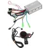 Controller LCD Display Bedienfeld mit Schaltschalter Zubehör für Elektrofahrrad Roller 36V