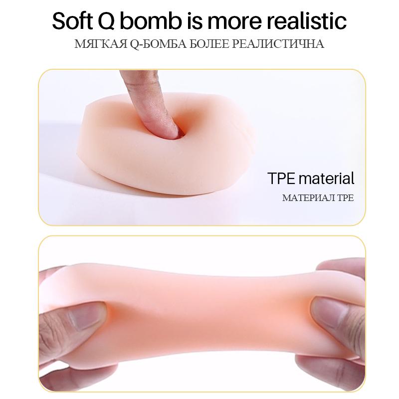 Original Japanese Egg , Penis, Male Masturbation Device, Pocket Reality Vagina, Silicone Egg