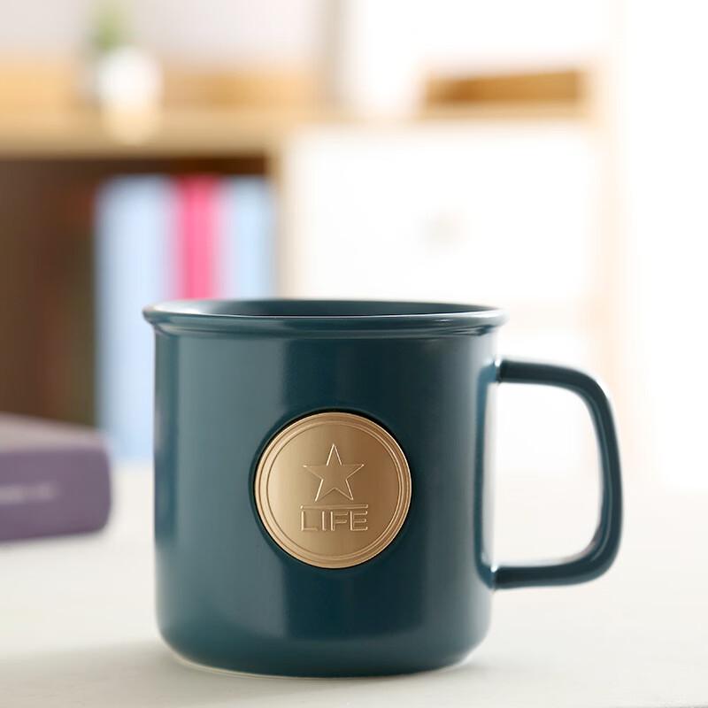 Duo Li Straight Enamel Ceramic Cup