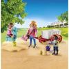Playmobil - 71258 - dollhouse la maison traditionnelle - starter pack - nourrice avec enfants