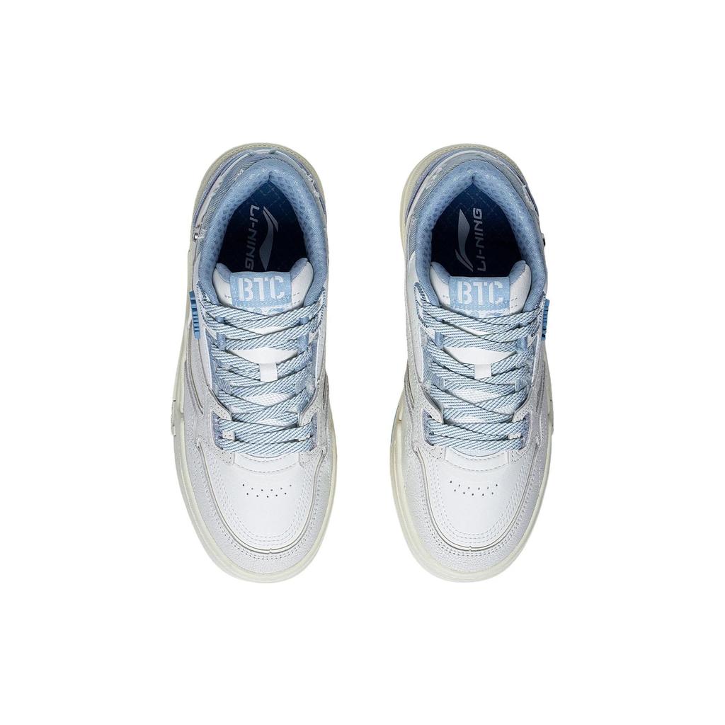 Li Ning 001 BTC Prm Textile, Synthetic Leather, Split Cow Leather Comfortable Abrasion Resistant Breathable Low top AGCT004-1