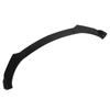 4PCS Front Bumper Lip Kit Spoiler Splitter Fourpart Form for Car Modification Front Bumper Protection(Glossy Black )