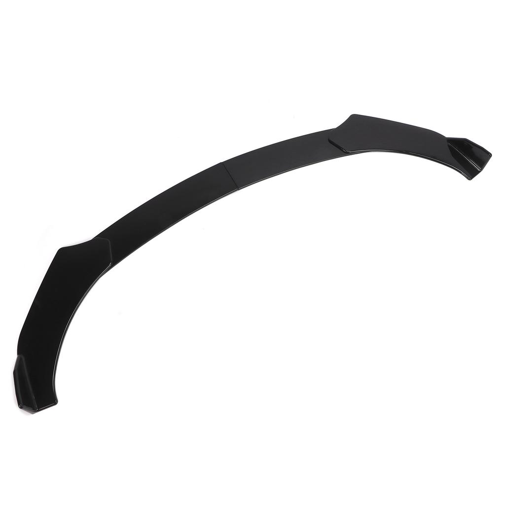 4PCS Front Bumper Lip Kit Spoiler Splitter Fourpart Form for Car Modification Front Bumper Protection(Glossy Black )