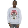 Netflix Mens Stranger Things Christmas Demogorgon Sweatshirt
