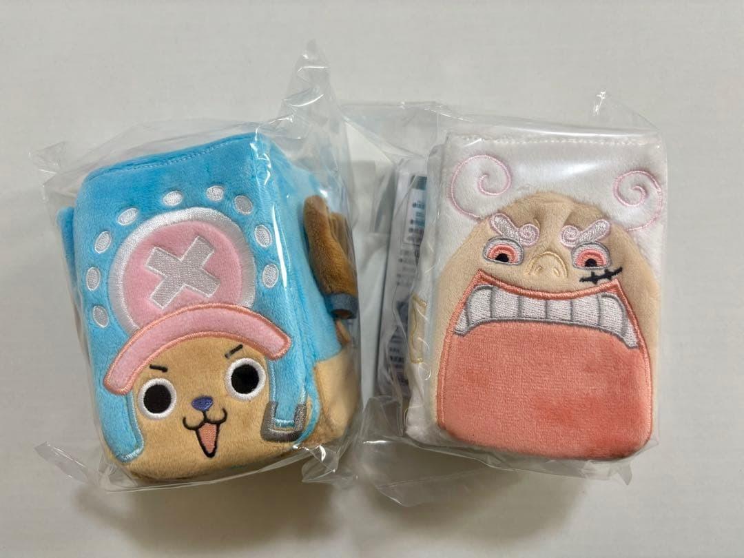 Ичибан Кудзи One Piece Карточная игра Приз E Плюшевый Мульти-кардхолдер 2 типа, набор