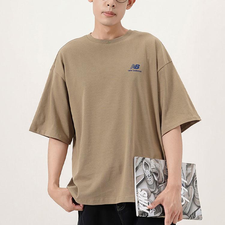 New Balance T Shirt Men's Khaki AMT22391-INC