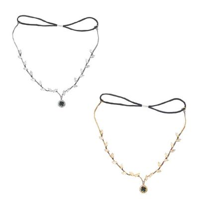 Barock Fee Stirnband Damen Strass Stirnband Mädchen Hochzeit Stirnschmuck