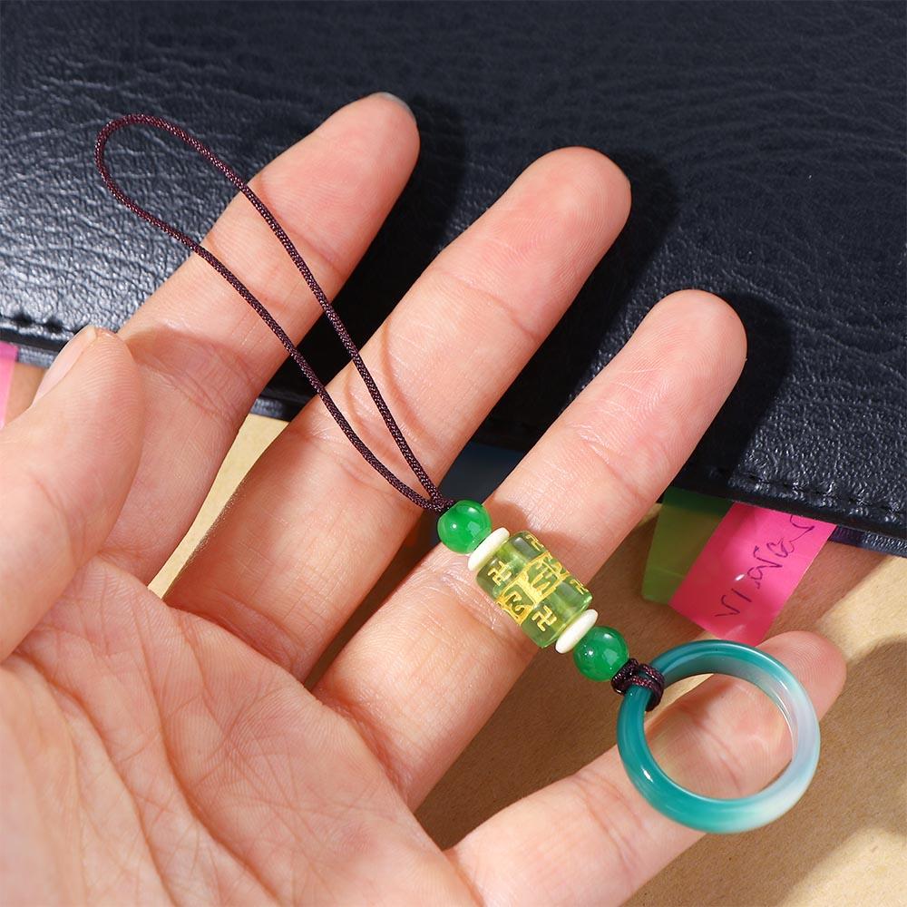 Key Agate Chain Hanging Cord Ring Buckle Mobile Phone Lanyard Cell Phone Lanyard Mobile Phone Strap