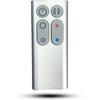 Horkovzdušný a chladnovzdušný ventilátor s dálkovým ovládáním pro Dyson AM04 AM05, stříbrný