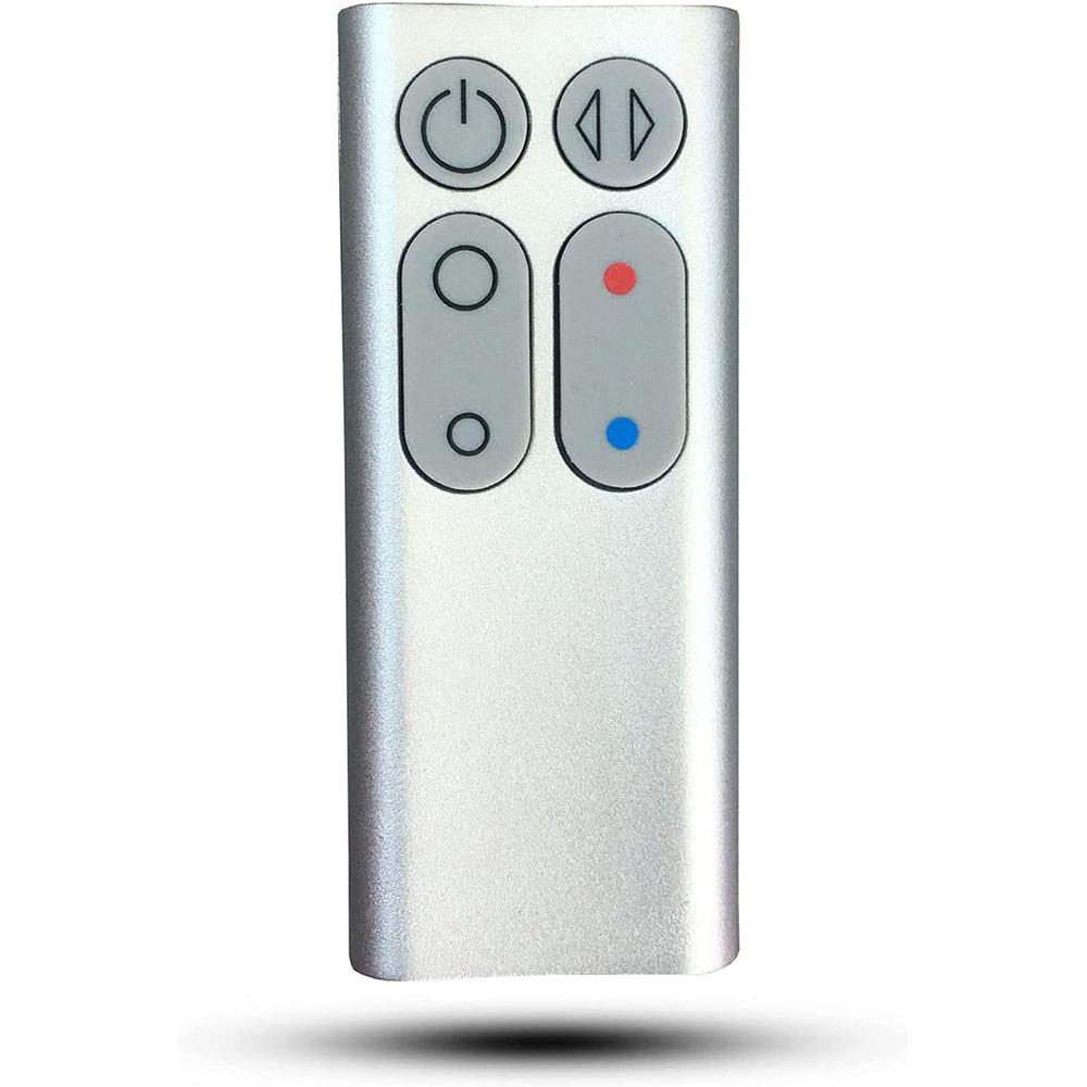 Horkovzdušný a chladnovzdušný ventilátor s dálkovým ovládáním pro Dyson AM04 AM05, stříbrný