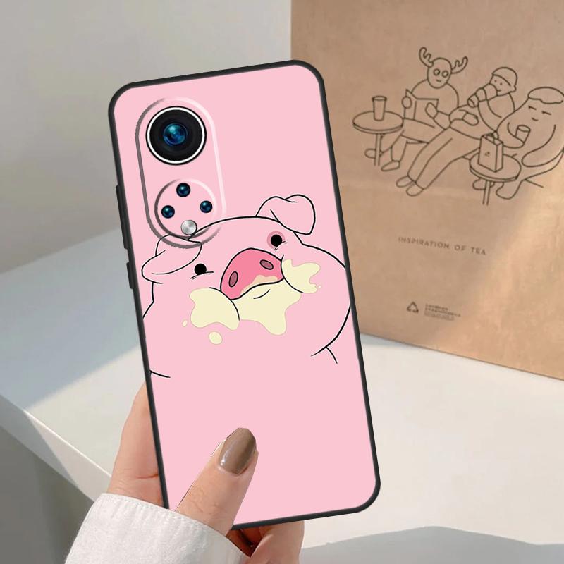 Cartoon Pig For Honor Magic 8 7 6 5 Pro Case For Honor X9d X9c X9b X9a X8c X8b Win 200 400 50 70 90 Lite